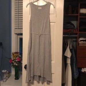 Lou and grey jersey gray maxi dress